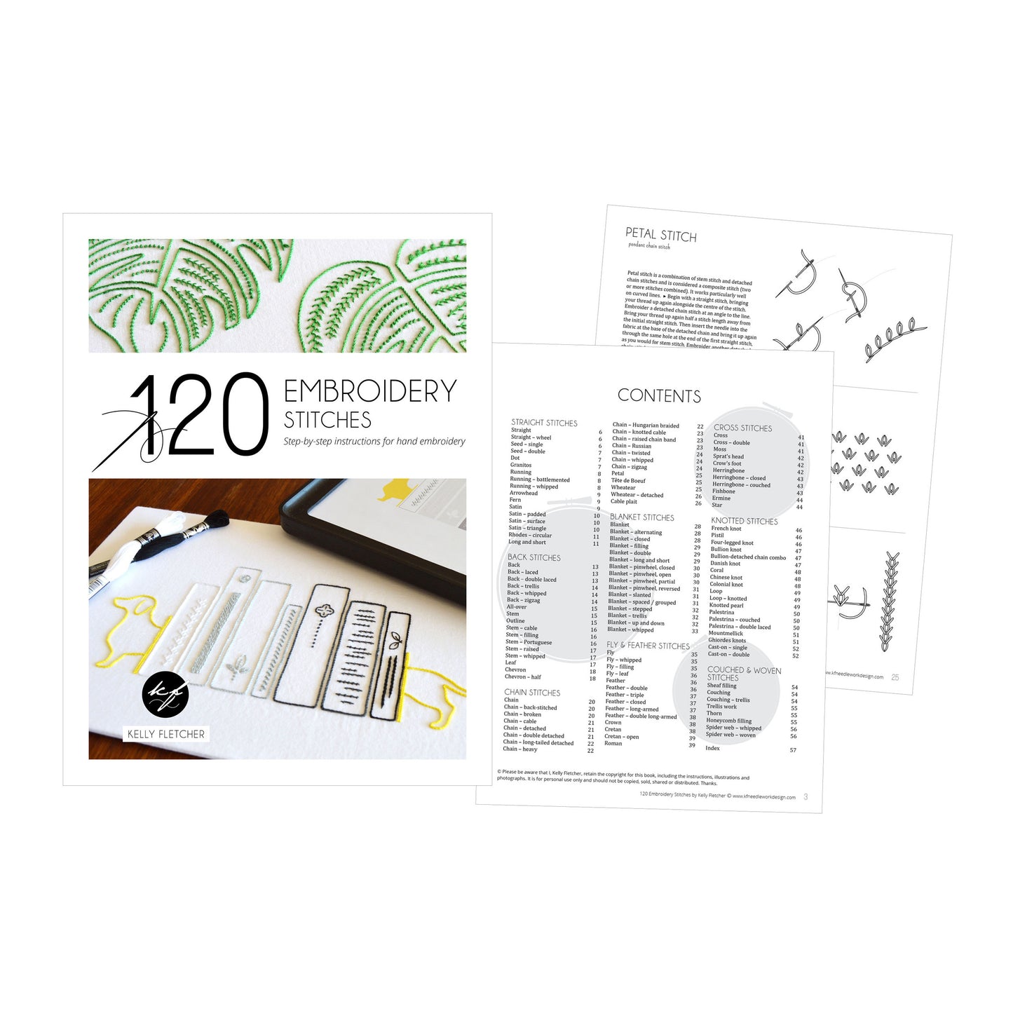 120 Embroidery Stitches