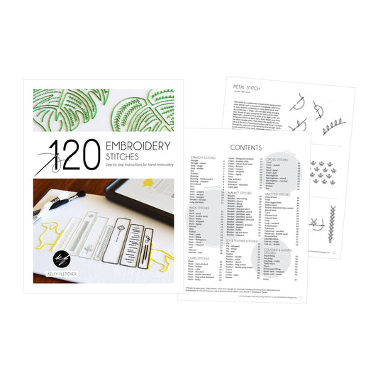 120 Embroidery Stitches