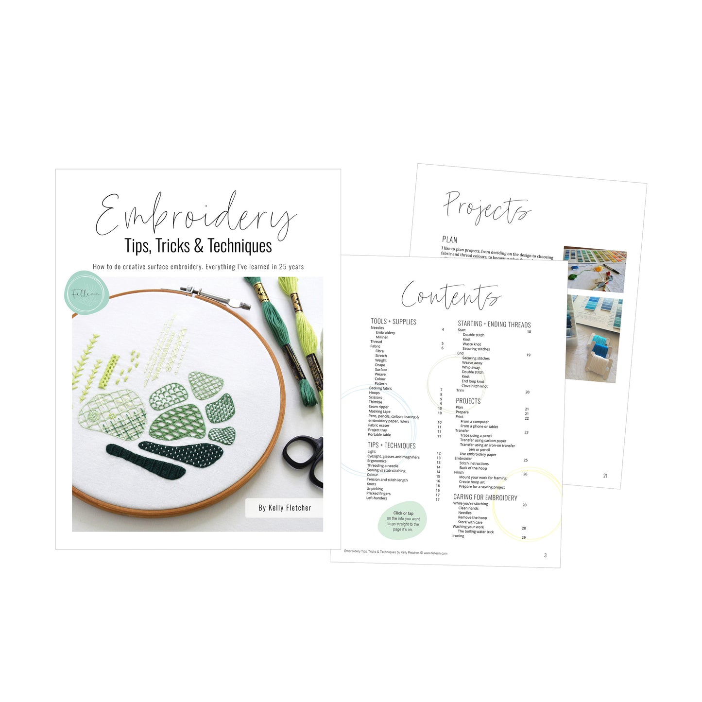 150 Embroidery Stitches + Embroidery Tips, Tricks & Techniques