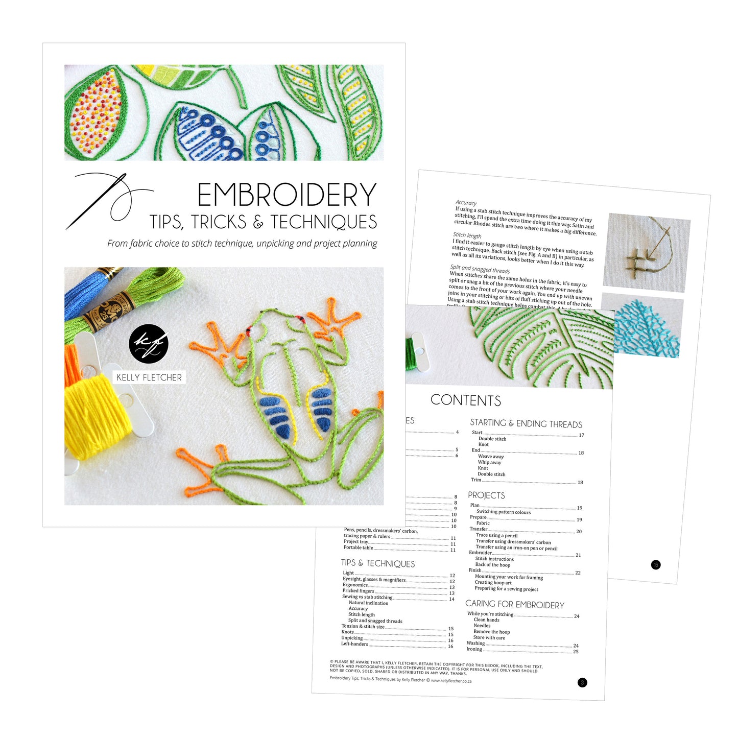 120 Embroidery Stitches + Embroidery Tips, Tricks & Techniques
