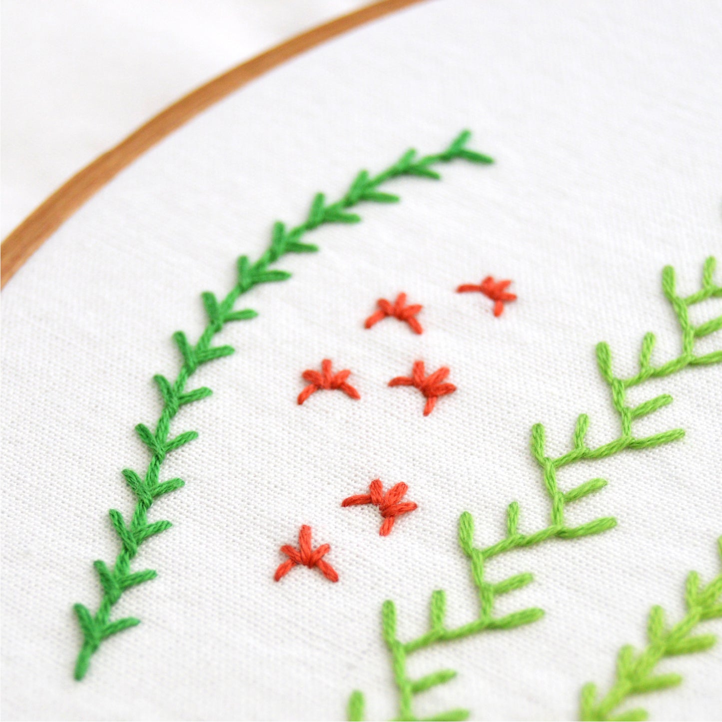 Fly + Feather Stitches